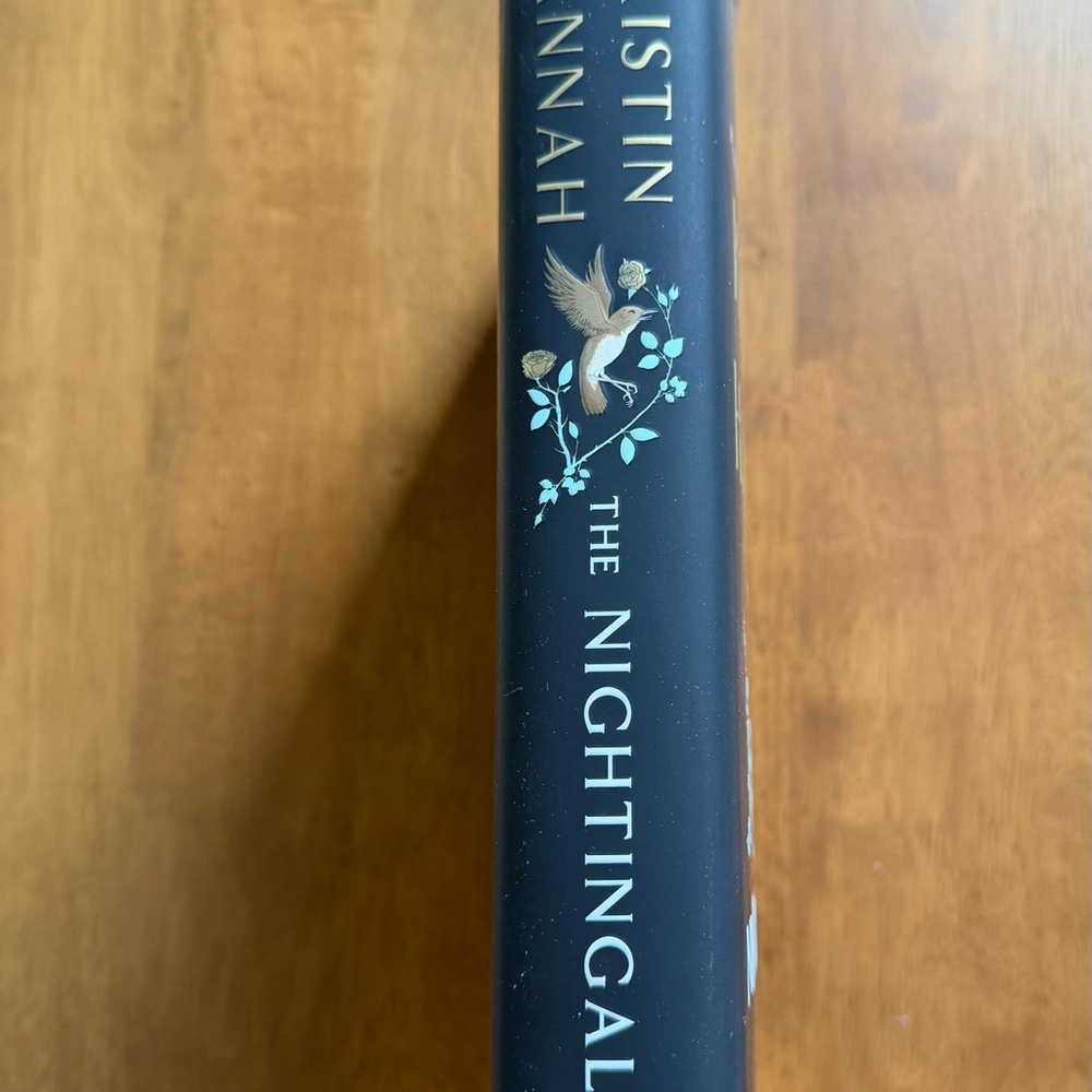 Kristin Hannah "The Nightingale" 10th Anniversary Edition - Black & Gold - Picture 5 of 8